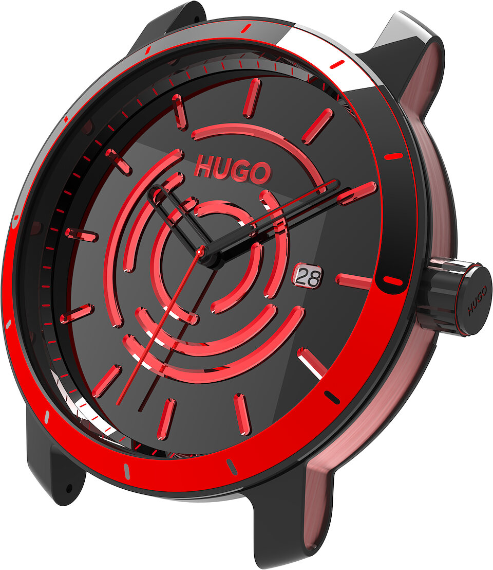 HUGO x Movado watch — final render