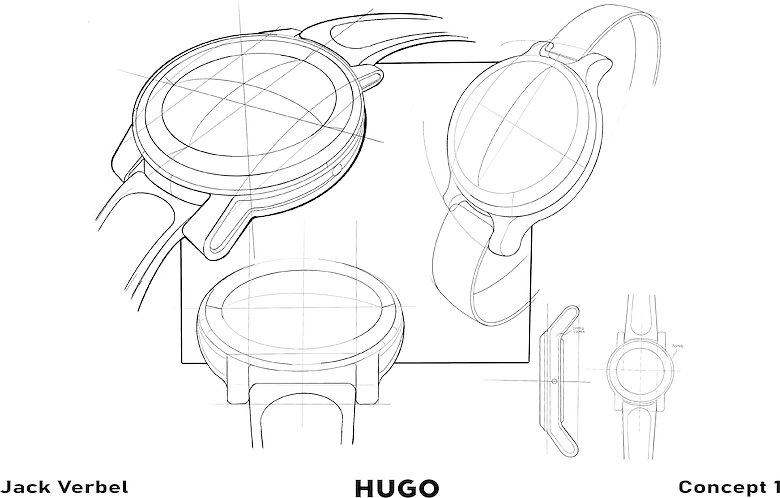 Concept 1 case sketch