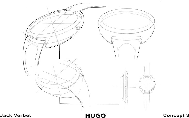 Concept 3 case sketch